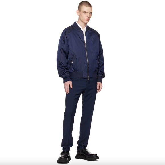 NEW chic unisex AMI Paris Trousers. Virgin Wool. Mint (M31, W10) - Picture 4 of 6